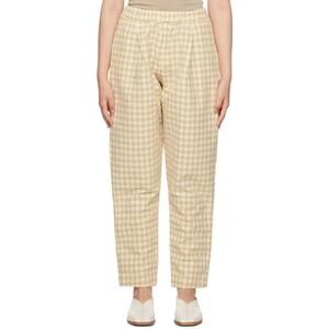 CASEY CASEY Beige Verger Pull On Trousers Sz XS